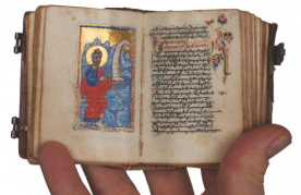 Prophet Isaiah Holding an Open Scroll